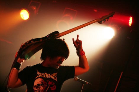 Electric Eel Shock bassist Kazuto Maekawa.